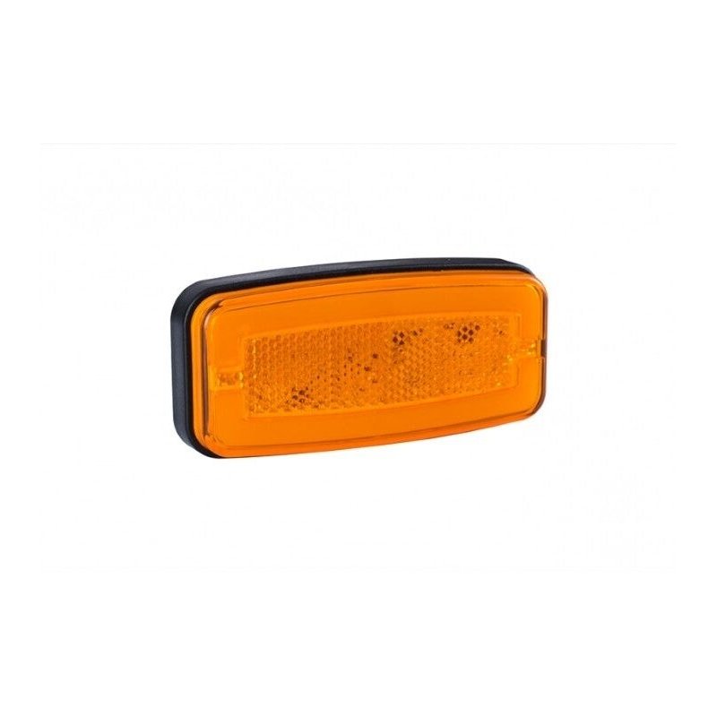 LED markeringslicht amber met beugel