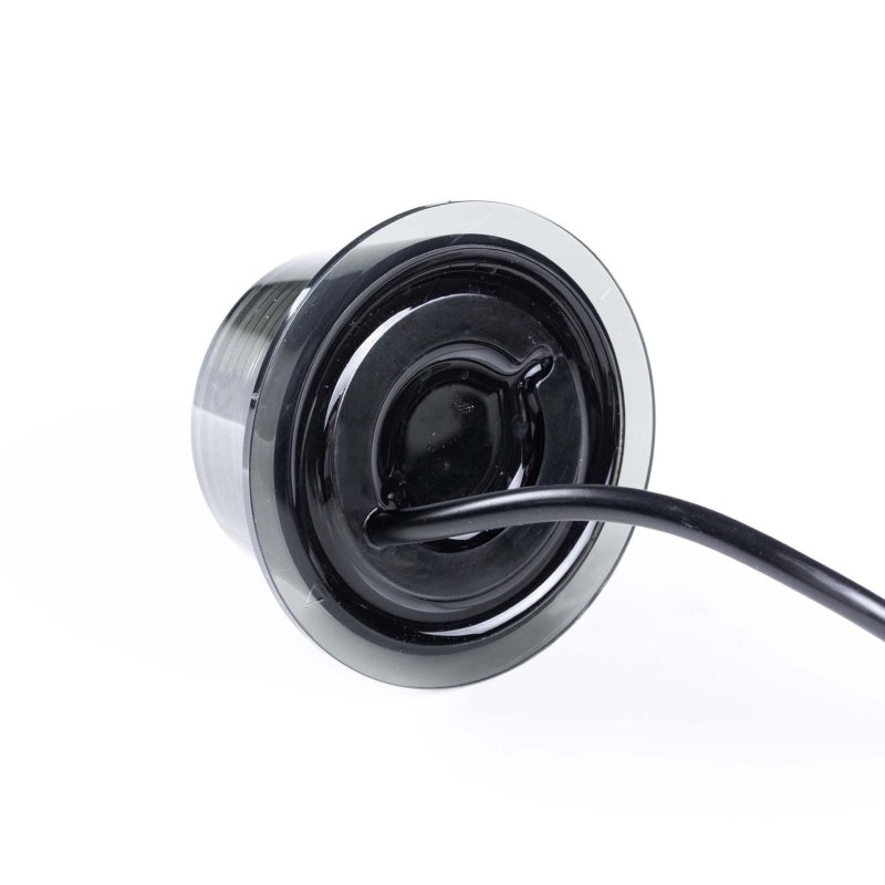 LED module dark lens | amber | 12-24V | 5m. kabel