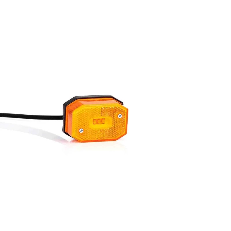 Feu de position LED orange | 12-24V | câble de 50cm.