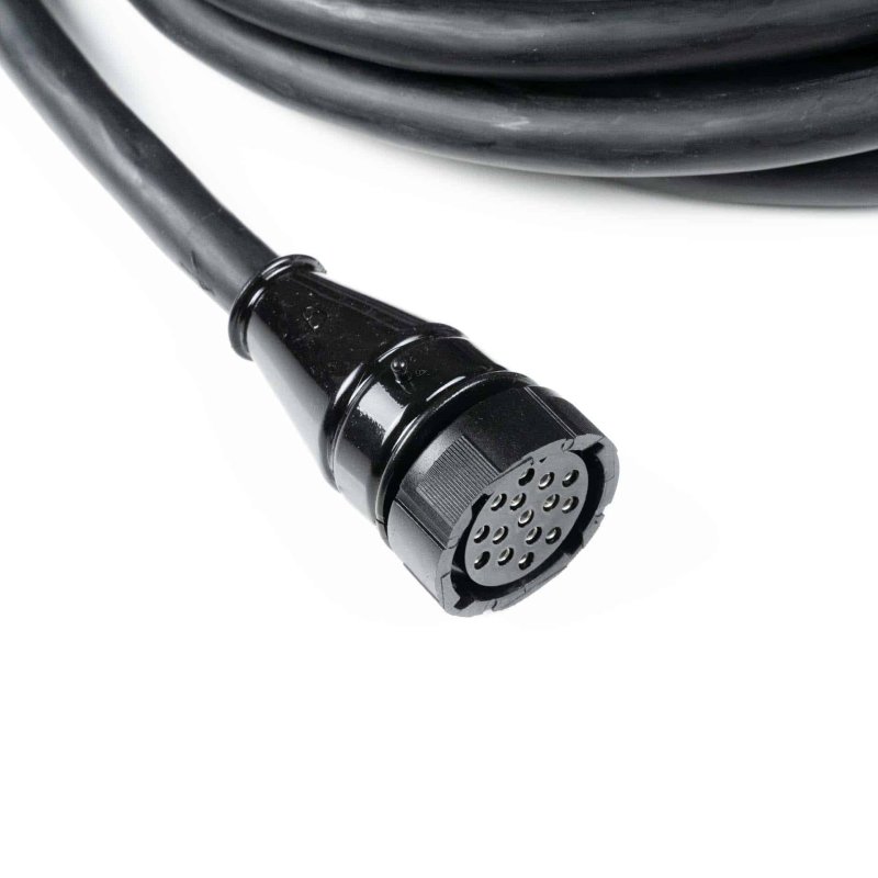 Hoofdkabel 10m | excl zij-kabel | 15-aderig | 2x 15P Bajonet