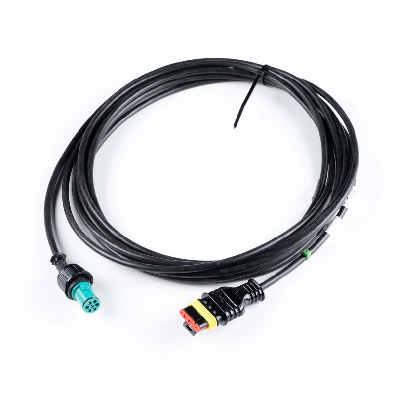 top-verlichtingkabel links achter 7-PIN's bajonet 600cm