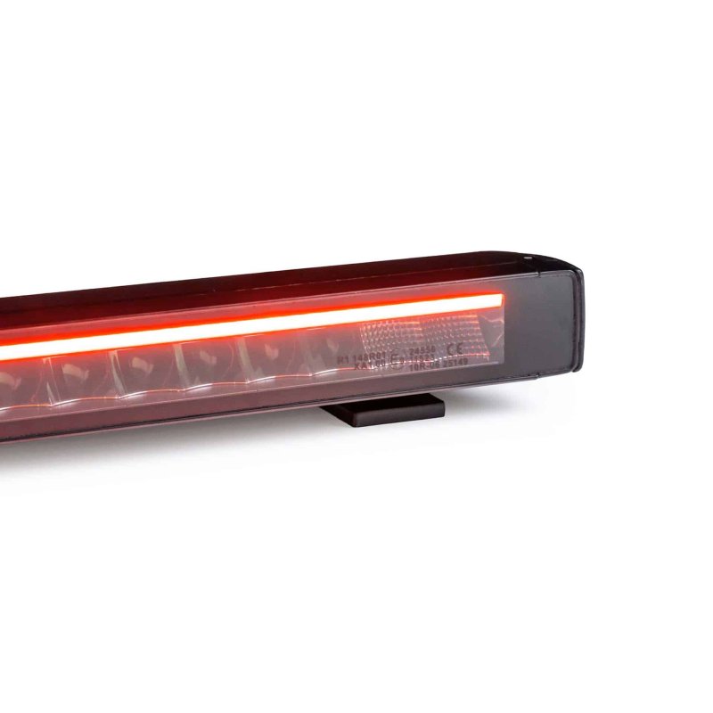 LED lightbar Stratos 1295mm | incl. R65 flitser | rood-amber DRL