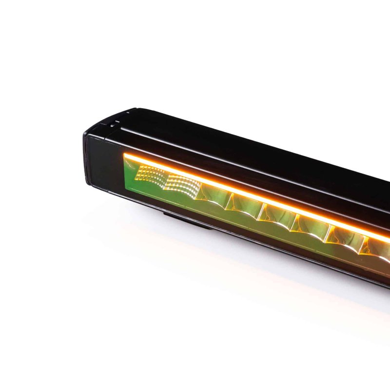 LED lightbar Stratos 1295mm | incl. R65 flitser | rood-amber DRL
