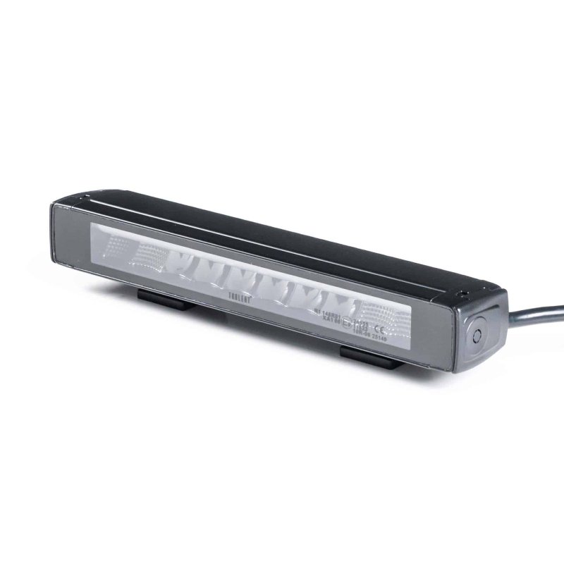 LED lightbar Stratos 326mm | incl. R65 flitser | rood-amber DRL