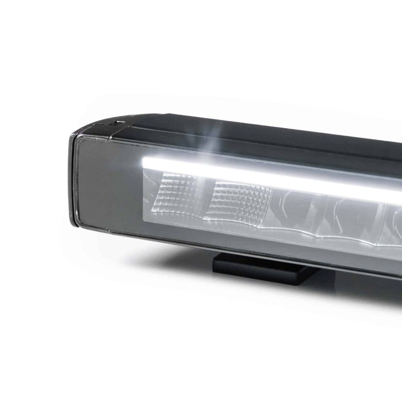 LED lightbar Stratos 326mm | incl. R65 flitser | wit-amber DRL