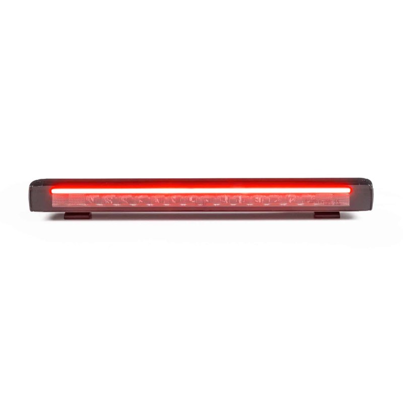 LED lightbar Stratos 530mm | incl. R65 flitser | rood-amber DRL