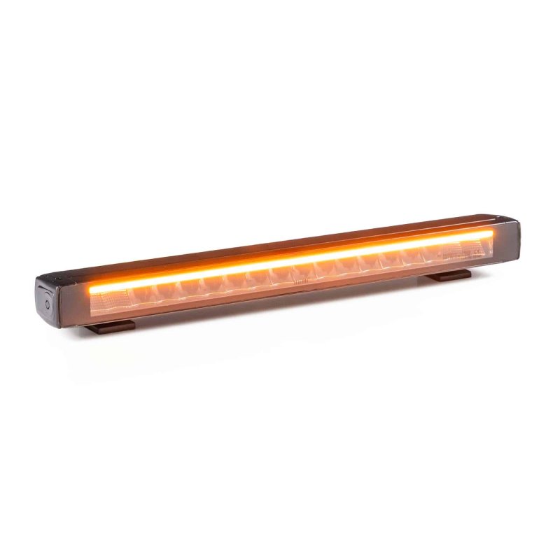 LED lightbar Stratos 530mm | incl. R65 flitser | wit-amber DRL