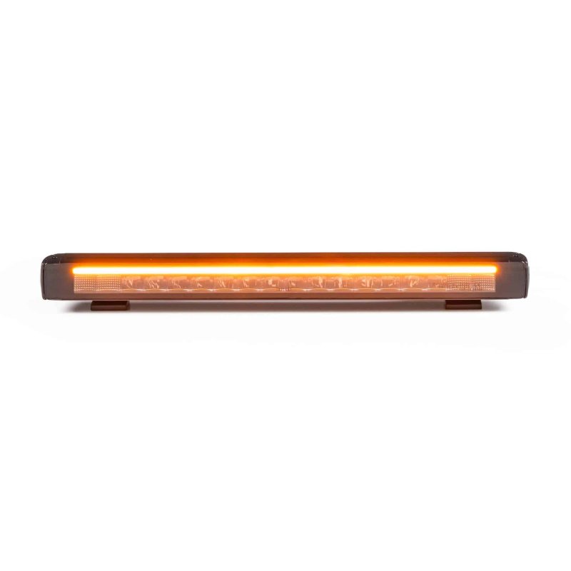 LED lightbar Stratos 530mm | incl. R65 flitser | wit-amber DRL