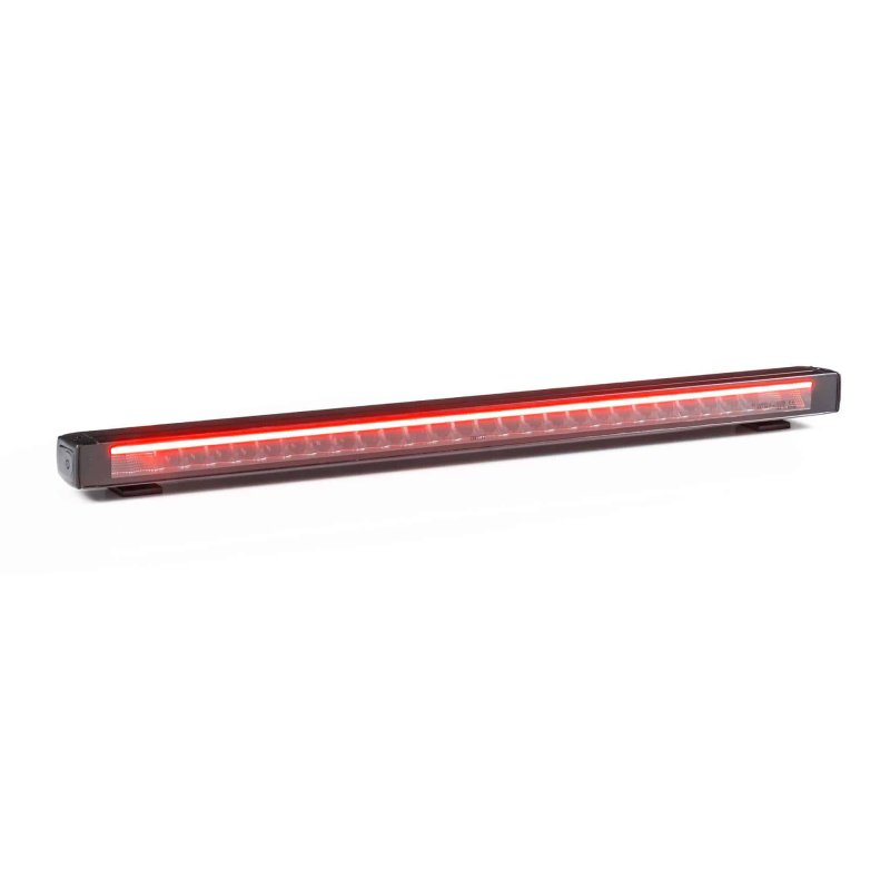 LED lightbar Stratos 836mm | incl. R65 flitser | rood-amber DRL