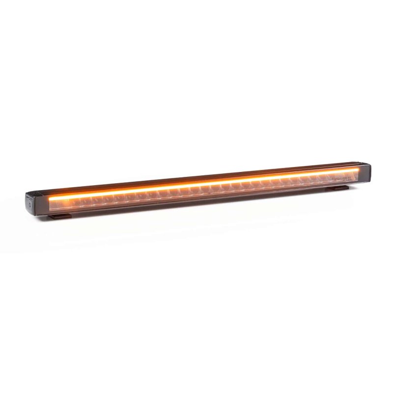 LED lightbar Stratos 836mm | incl. R65 flitser | rood-amber DRL