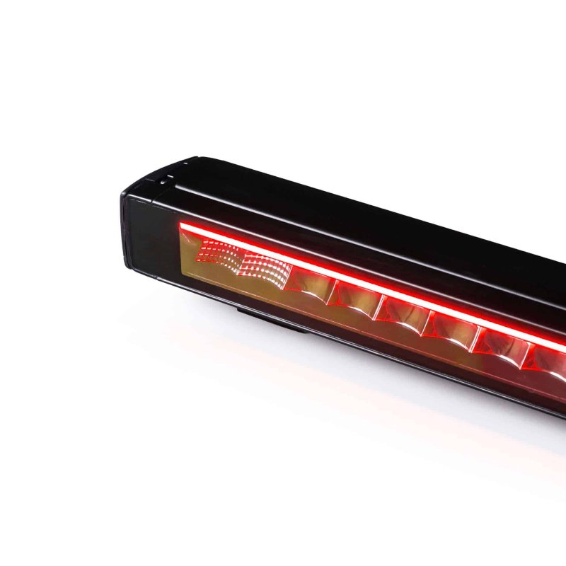 LED lightbar Stratos 836mm | incl. R65 flitser | rood-amber DRL