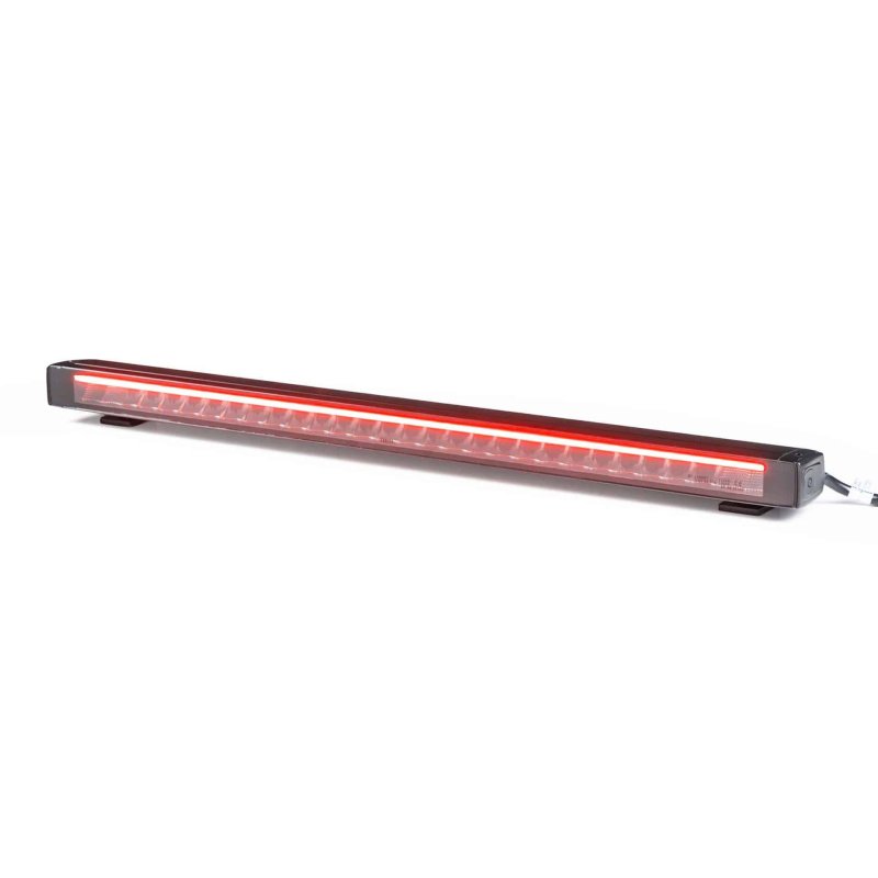 LED lightbar Stratos 836mm | incl. R65 flitser | rood-amber DRL