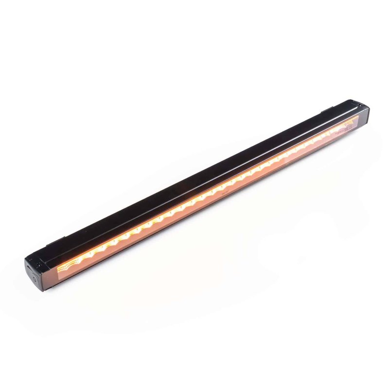 LED lightbar Stratos 836mm | incl. R65 flitser | rood-amber DRL