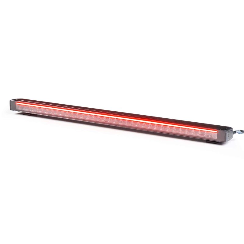 LED lightbar Stratos 989mm | incl. R65 flitser | rood-amber DRL