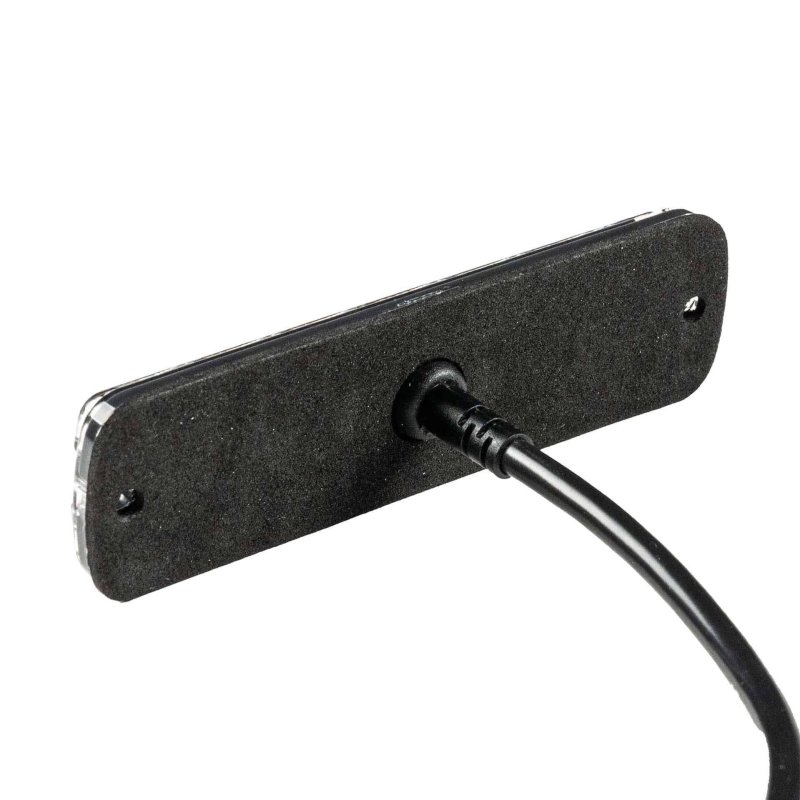 LED R10 flitser 6-LED blauw 12-24V 200cm kabel