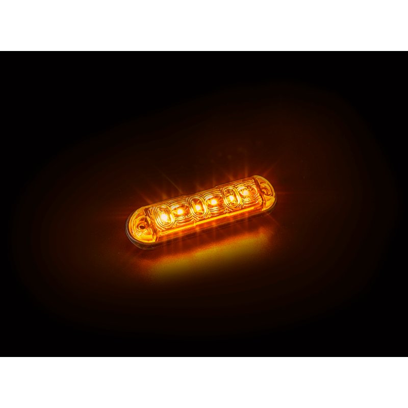 LED R65 flitser 6-LED 12-24V 15cm kabel (1-patroon)