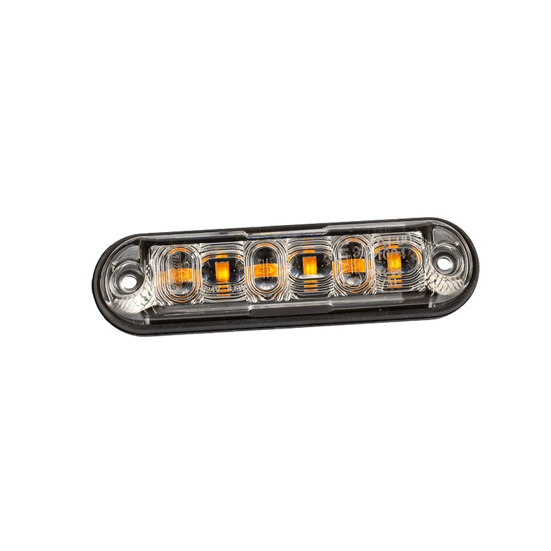 LED R65 flitser 6-LED 12-24V 15cm kabel (1-patroon)