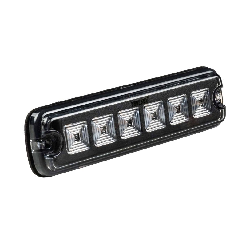 LED R65 flitser 6-LED amber 12-24V 200cm kabel