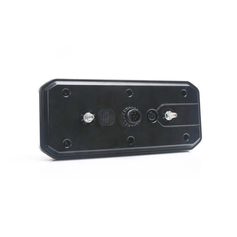 LED achterlicht black rechts | 12-24V | 7-Pin's AMP