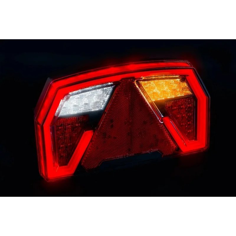 LED neon achterlicht rechts 12-24V - 6-PIN's