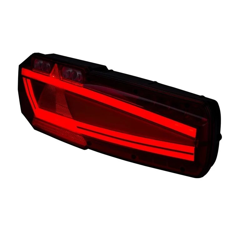 LED trailer neon trailerlicht links 12-24V 7-PIN's AMP