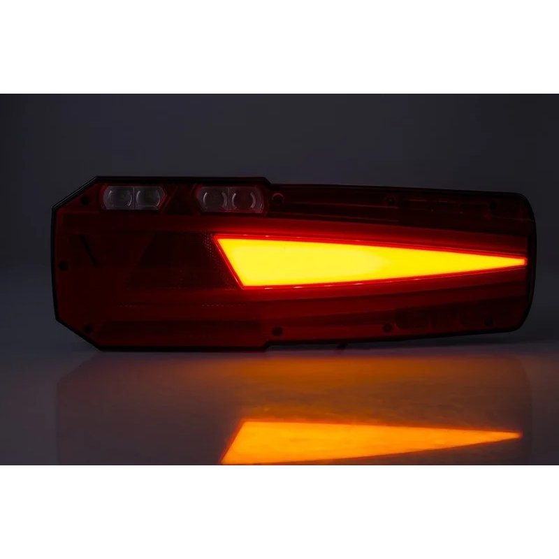 LED trailer neon trailerlicht links 12-24V 7-PIN's AMP