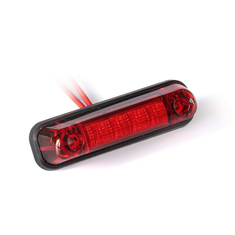 Led markeerlicht rood 12-24V | 50cm kabel