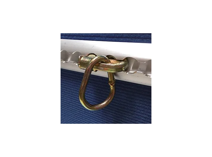 Pion double avec anneau 40 mm pour rail aero 800 kg