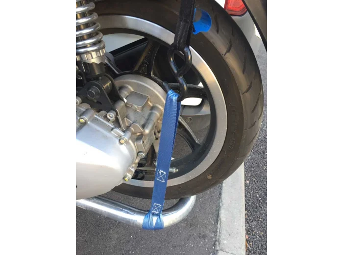 Sangle pour guidon moto/scooter 45cm x 25mm lot de 2