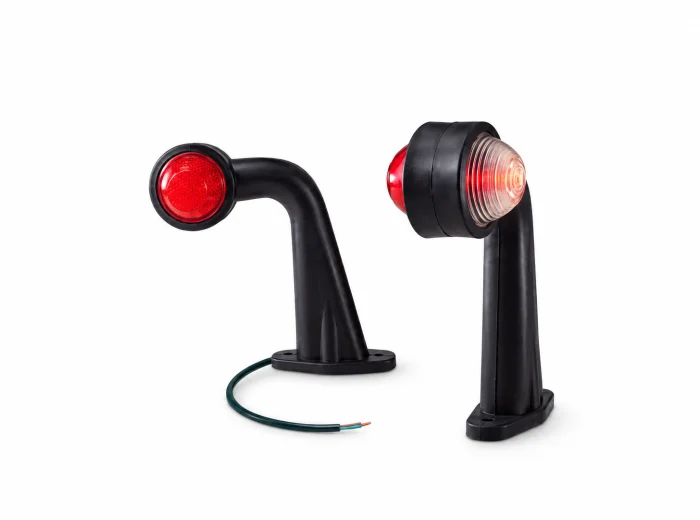 Feu de gabarit deporte angle 90° rouge/blanc ajba
