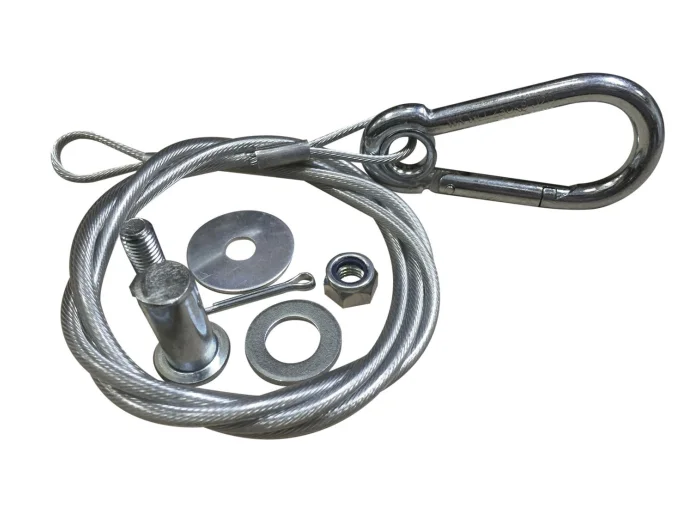 Câble de rupture 1130 mm ALKO kit de fixation et mousqueton
