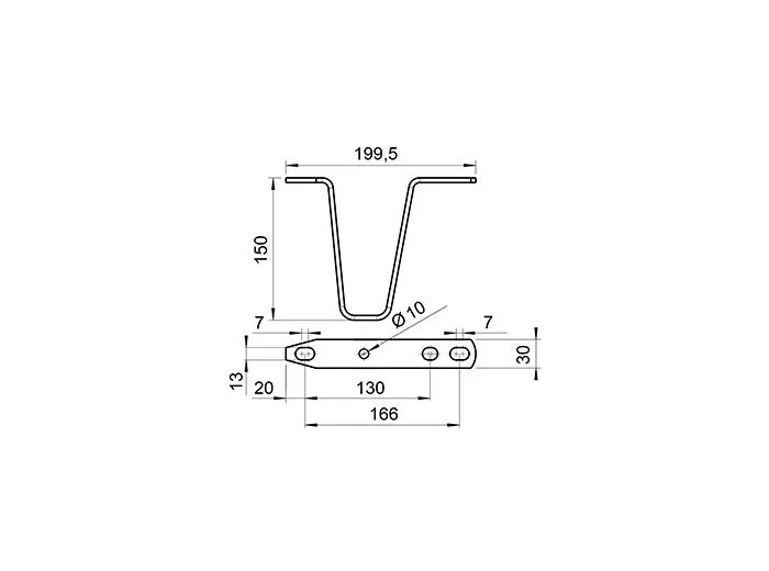 Sabot H150 tête v ALKO