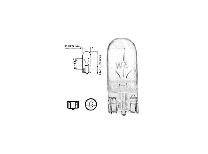 Ampoule W5W 5W 12V