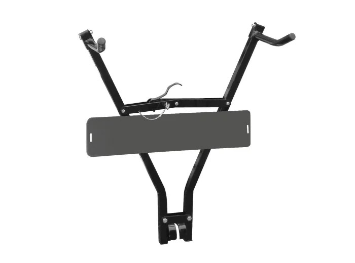 Porte velos universel pour 2 velos sur attelage