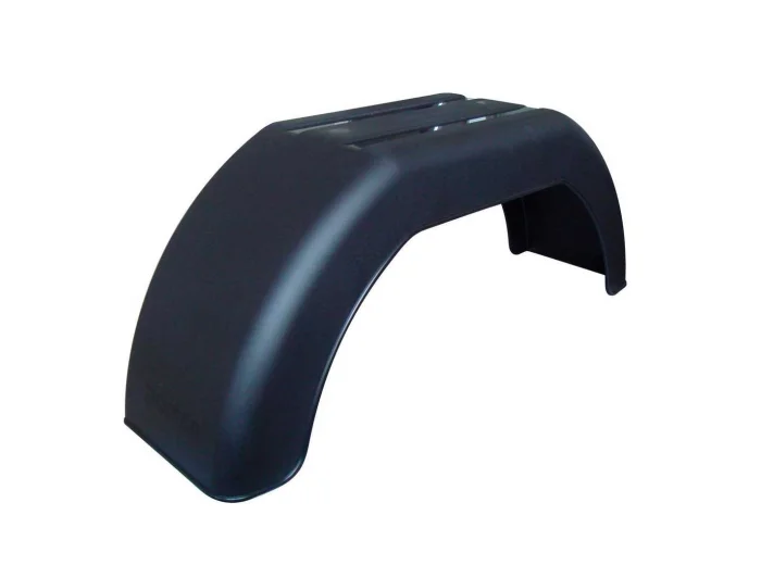Garde boue plastique noir 10 pouces 610x180x245