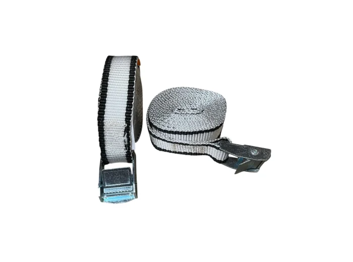 Sangles à boucle 2.5 m x 25 mm lot de 2 200 kg