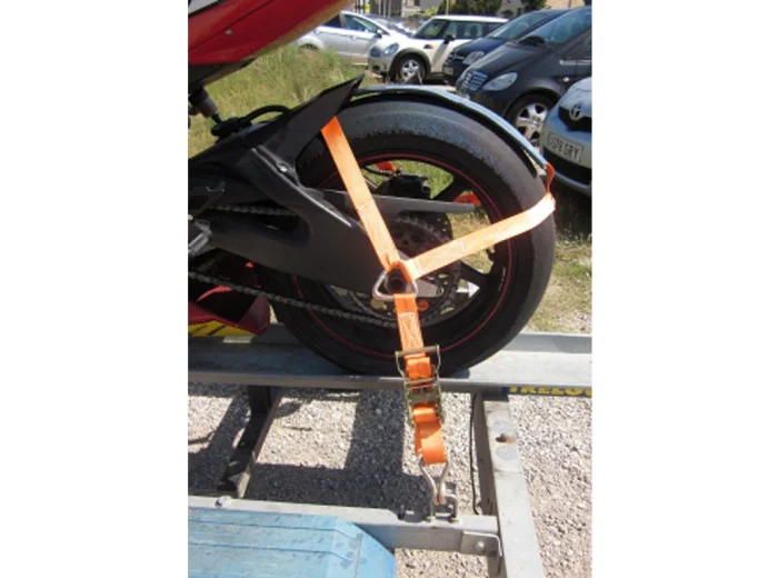 Sangle pour roue moto cliquet et crochets 3.15MX35mm 1300kg