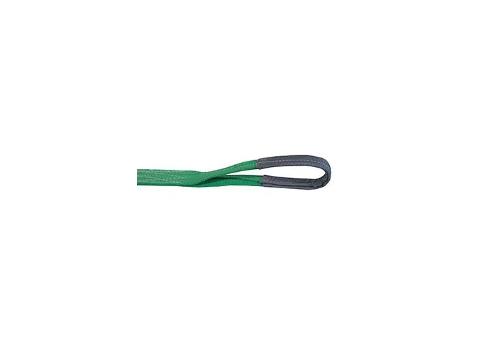 Élingue plate double epaisseur à boucles 2M x 60mm 2 000 kg