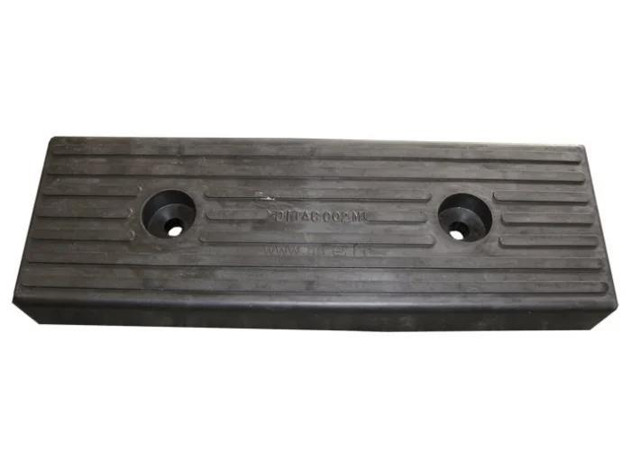 Patin double 300x100x35 mm alesage 2 x 11 mm