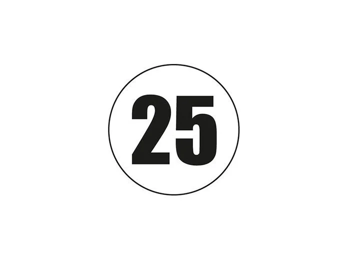 Disque adhésif 25 km/h