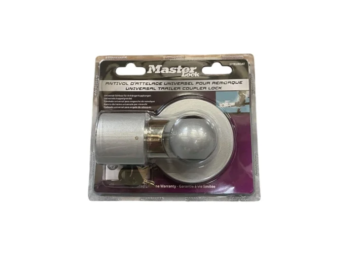 Antivol master lock pour remorque non attelee
