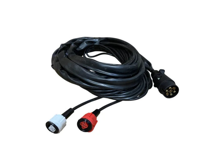 Faisceau électrique 2 x 10M connecteurs carrés