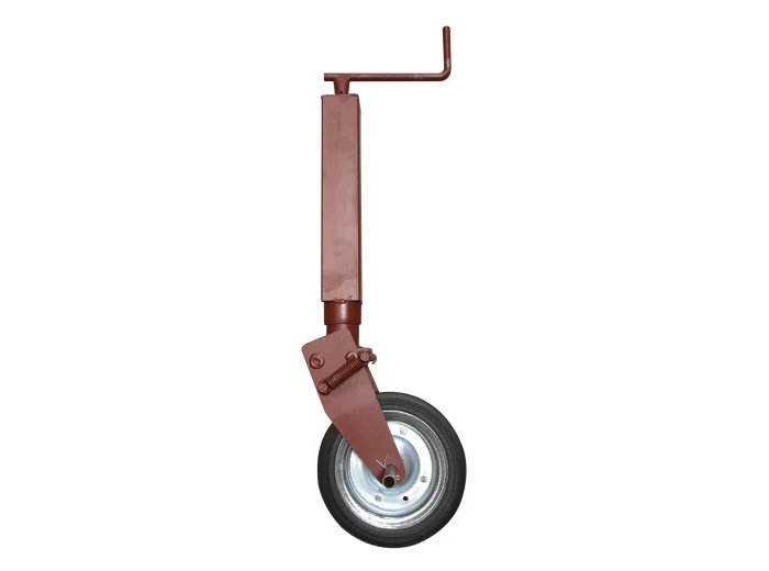Roue jokey à relevage par ressort carré 70mm 900 kg