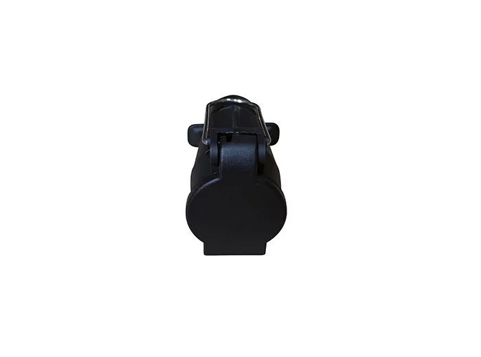 Prise socle femelle 7 broches plastique pour prolongateur