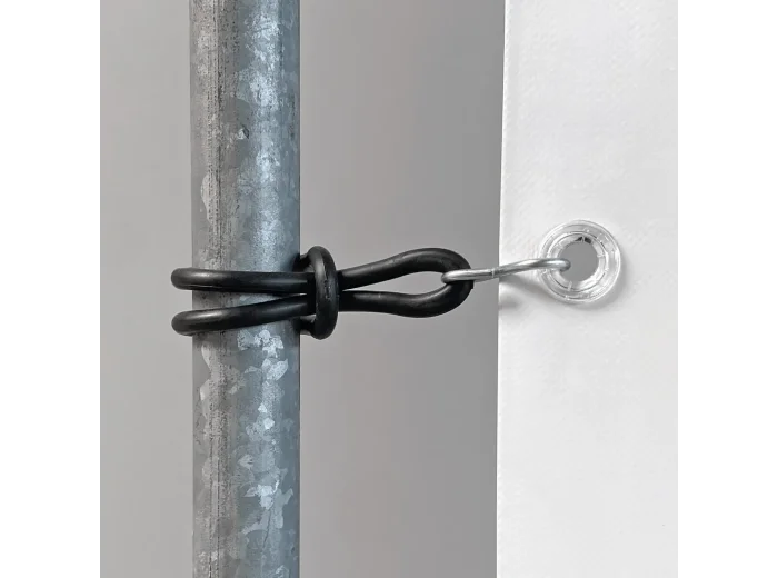 Élastique tendeur ovale caoutchouc 25 cm X25