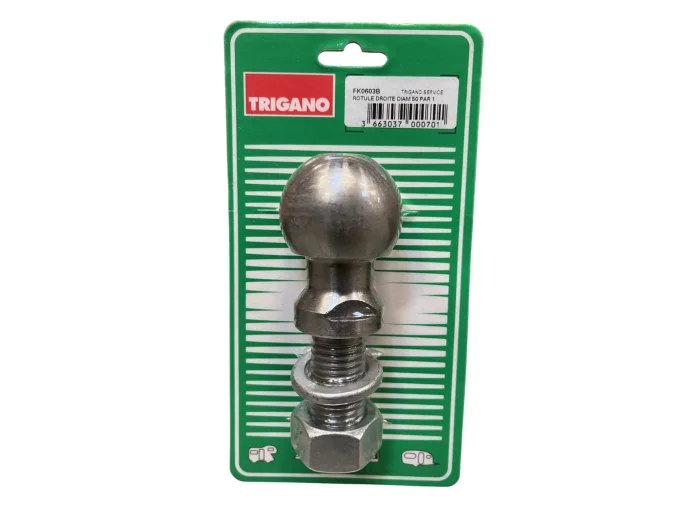 Blister rotule droite 50mm homologuée route PTAC 3500kg