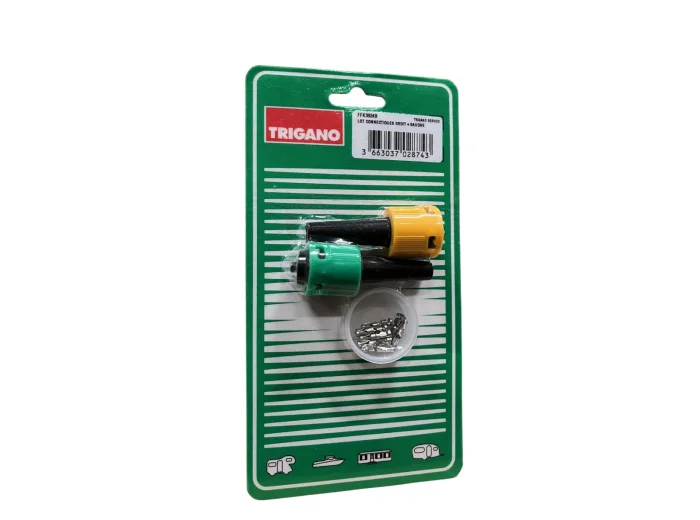 Connecteur rond type 10 spécial ajba lot de 2 couleurs