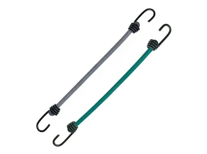 Sandow élastique avec crochets 100cm x 8mm lot de 2