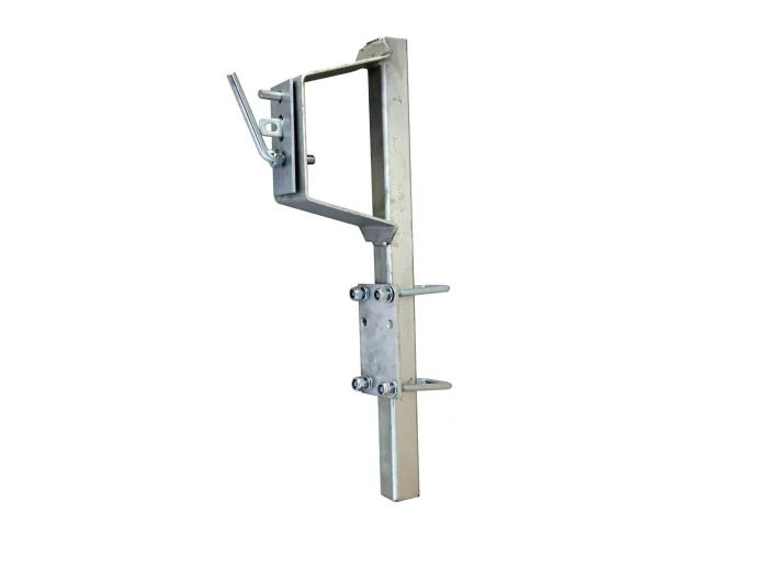 Support de roue de secours vertical sur fleche