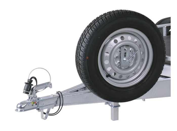 Support de roue de secours vertical sur fleche